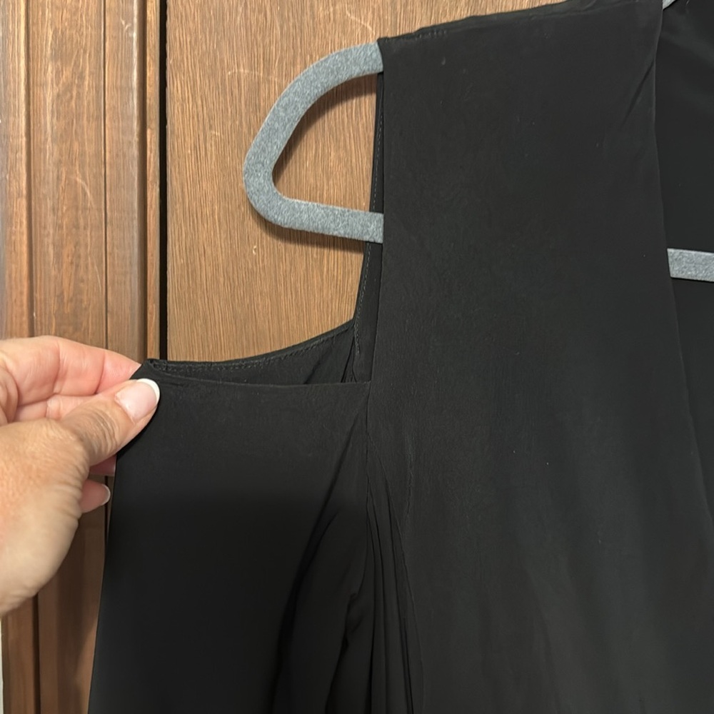 Lauren Ralph Lauren Women’s Black Cold Shoulder Dress | Size 14 - Picture 3 of 4